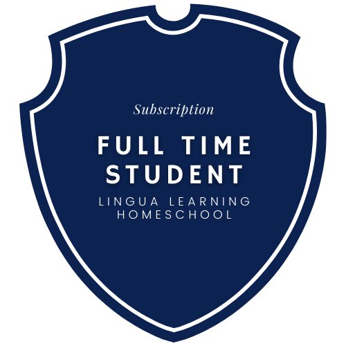 Full Time Student - Icon | Lingua Learning Homeschool