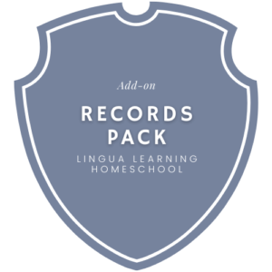 ecords Pack - Icon | Lingua Learning Homeschool