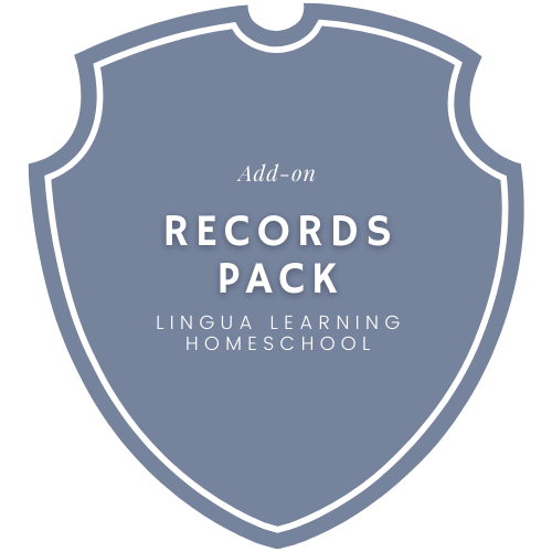 ecords Pack - Icon | Lingua Learning Homeschool